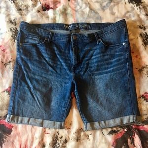 Denim Mossimo Bermuda shorts